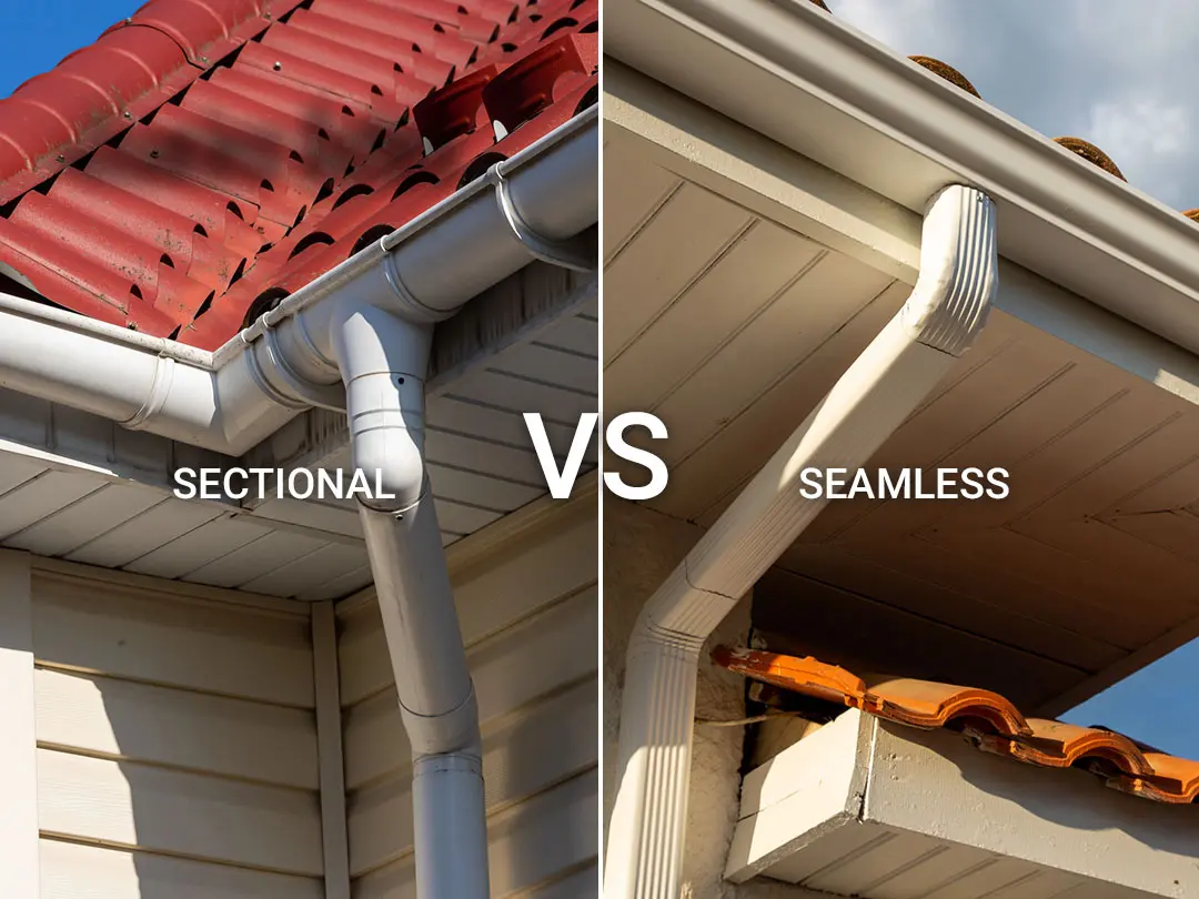 Seamless vs Sectional Gutters: Comparing Performance and Maintenance