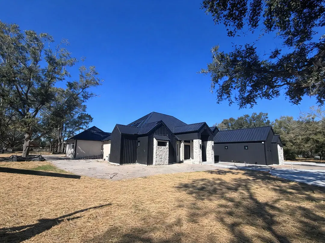 Precision Gutter Installation for a Modern Custom Home