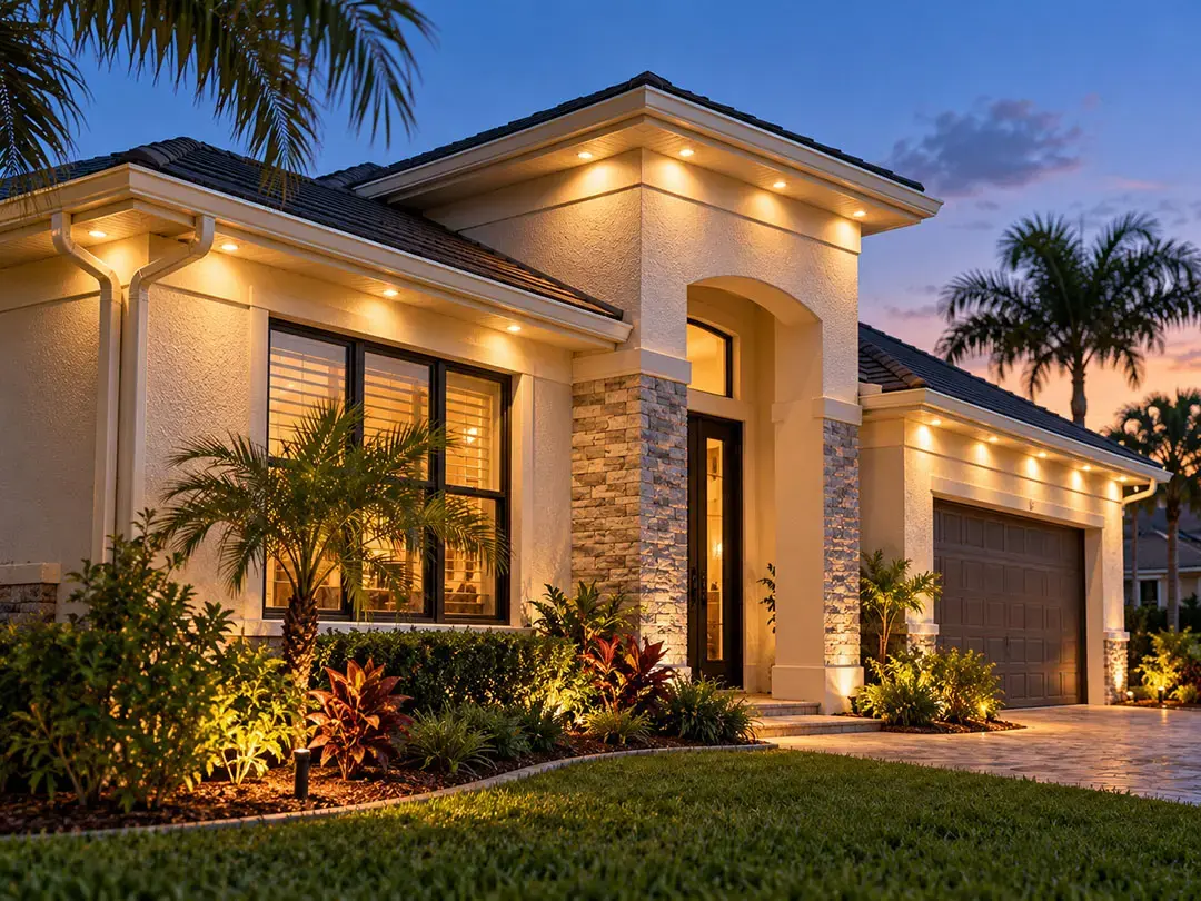 Are Permanent Outdoor Lights Worth Installing With Seamless Gutters?